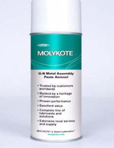 Molykote G-n Spray bôi trơn dạng xịt các bộ phận kim loại hợp thành