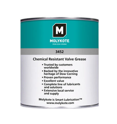 MOLYKOTE 3452 Chemical Resistant Valve Grease - Mỡ bôi trơn van kháng hóa chất