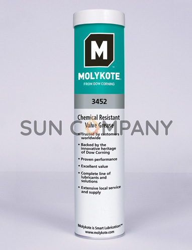 MOLYKOTE 3452 Chemical Resistant Valve Grease - Mỡ bôi trơn van kháng hóa chất
