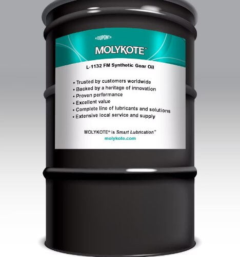 MOLYKOTE L-1132 FM Synthetic Gear Oil - ISO 320 - Dầu bánh răng tổng hợp