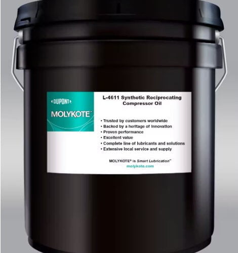 MOLYKOTE L-4611 Synthetic Reciprocating Compressor Oil - Dầu tổng hợp máy nén piston