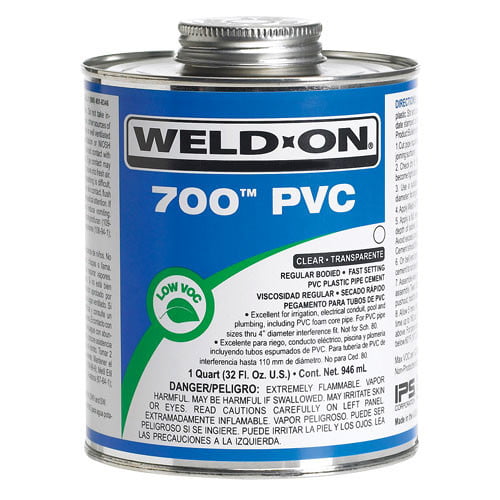 weldon 700 pvc clear x1 1
