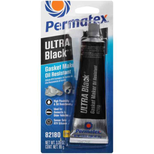 82180 - PERMATEX ULTRA BLACK RTV SILICONE GASKET MAKER, 3,35 OZ