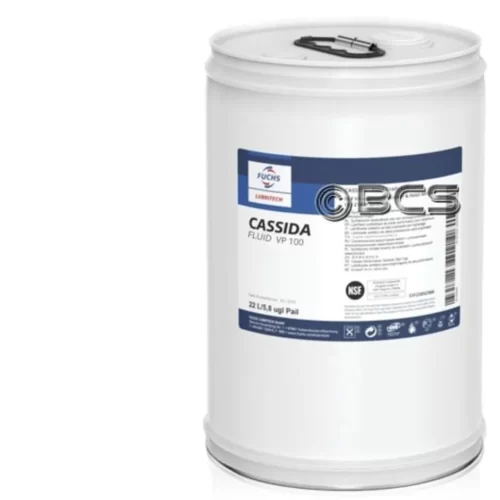 CASSIDA FLUID VP 100 - Chất bôi trơn tổng hợp để sử dụng trong máy bơm chân không cho thiết bị chế biến thực phẩm và đồ uống