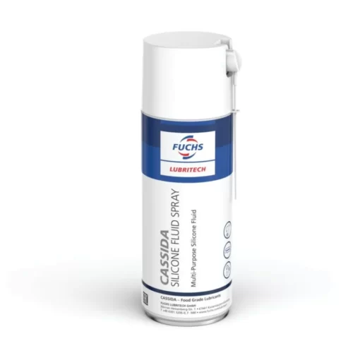 CASSIDA SILICONE FLUID SPRAY - Chất lỏng silicone đa dụng trong bình xịt aerosol, để sử dụng cho thiết bị chế biến thực phẩm và đồ uống