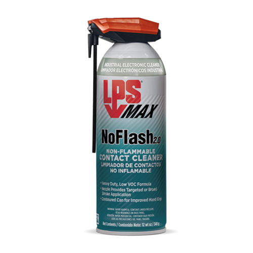 LPS MAX NoFlash 2.0 Non-Flammable Contact Cleaner - Bình xịt tẩy dầu mỡ