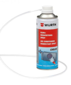 Khử mùi diệt khuẩn điều hòa ô tô Wurth AIR CONDITIONING DISINFECTANT SPRAY 300ml