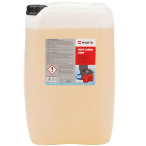 Dung dịch tẩy rửa Wurth Parts Cleaner Liquid SÚC RỬA THIẾT BỊ 25L