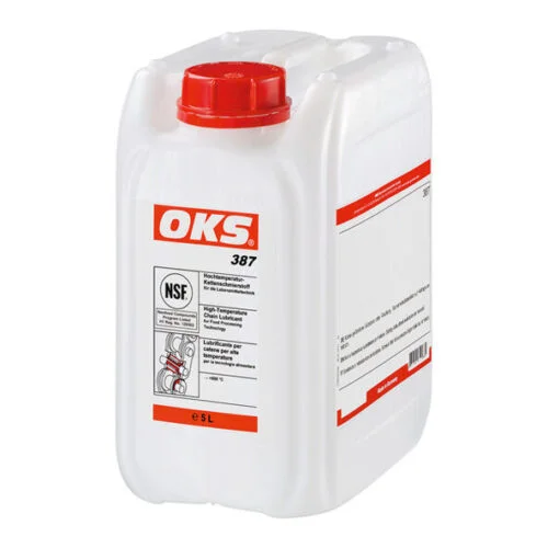OKS 387 - High-Temperature Chain Lubricant for the Food Industry